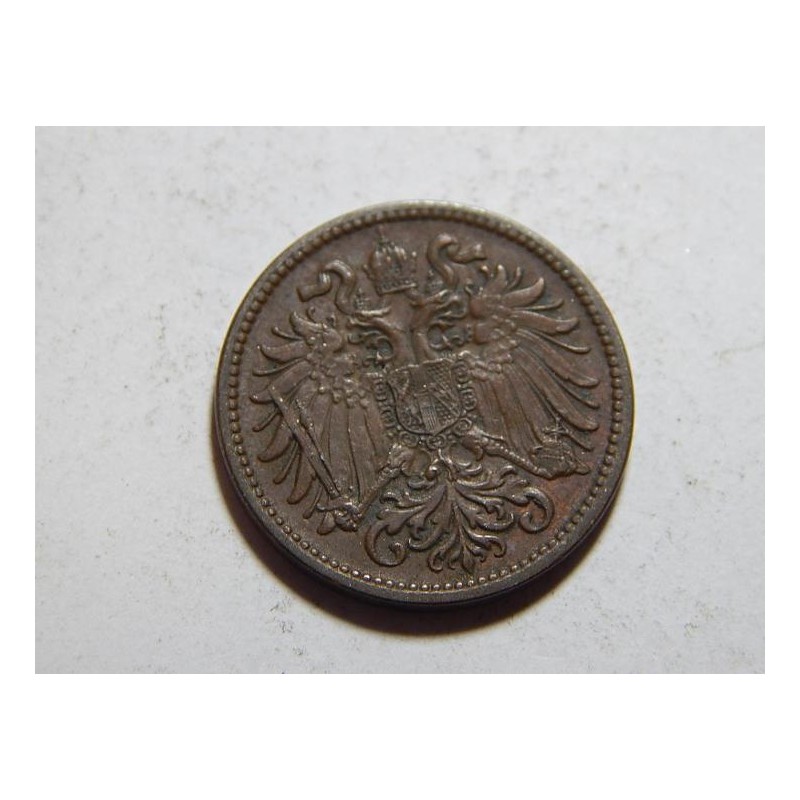 František Josef I. 2 Heller 1911 XF-UNC č37463 František Josef I. 2 Heller 1911 XF-UNC č37463