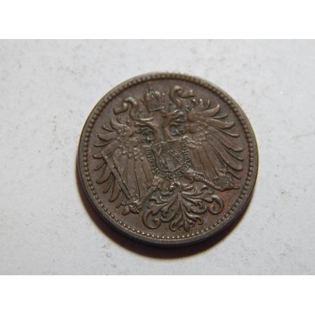 František Josef I. 2 Heller 1911 XF-UNC č37463