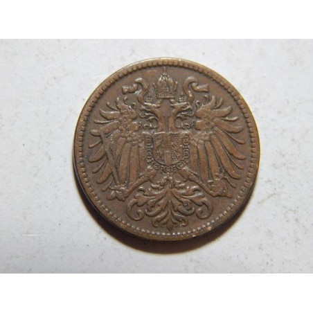 František Josef I. 2 Heller 1912 XF č37452 