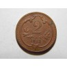 František Josef I. 2 Heller 1912 XF-UNC č37378 
