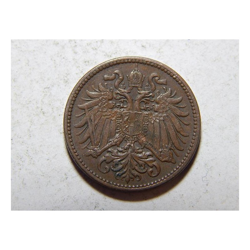 František Josef I. 2 Heller 1911 XF č37641 František Josef I. 2 Heller 1911 XF č37641