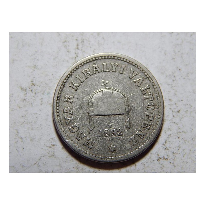 František Josef I. 10 Fillér 1892 KB VZÁCNÝ VF č37678 František Josef I. 10 Fillér 1892 KB VZÁCNÝ VF č37678