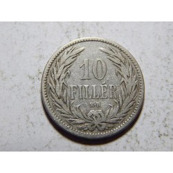 František Josef I. 10 Fillér 1892 KB VZÁCNÝ VF č37678 