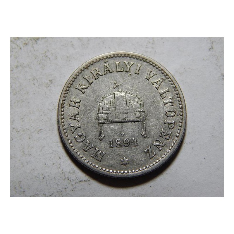 František Josef I. 10 Fillér 1894 KB VF č37708 František Josef I. 10 Fillér 1894 KB VF č37708