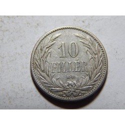 František Josef I. 10 Fillér 1894 KB VF č37708 