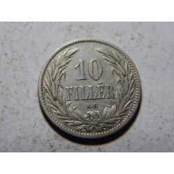 František Josef I. 10 Fillér 1895 KB VF-XF č37721 