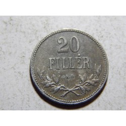František Josef I. 20 Fillér 1918 KB XF č37728 