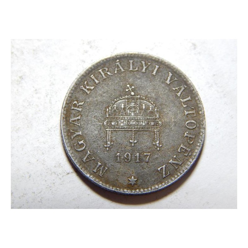 František Josef I. 20 Fillér 1917 KB VF č37702 František Josef I. 20 Fillér 1917 KB VF č37702