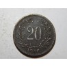 František Josef I. 20 Heller 1916 VF č37566 
