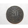 František Josef I. 20 Heller 1917 VF-XF č37502 