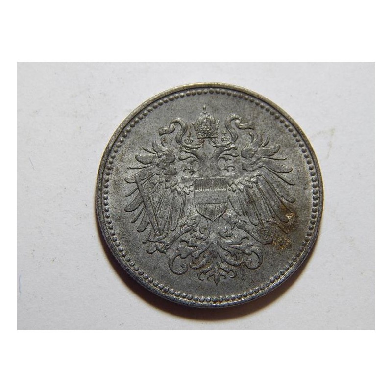 František Josef I. 20 Heller 1918 XF-UNC č37370 František Josef I. 20 Heller 1918 XF-UNC č37370