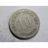 Německo Císařství 10 Pfennig 1876 A F č27182 