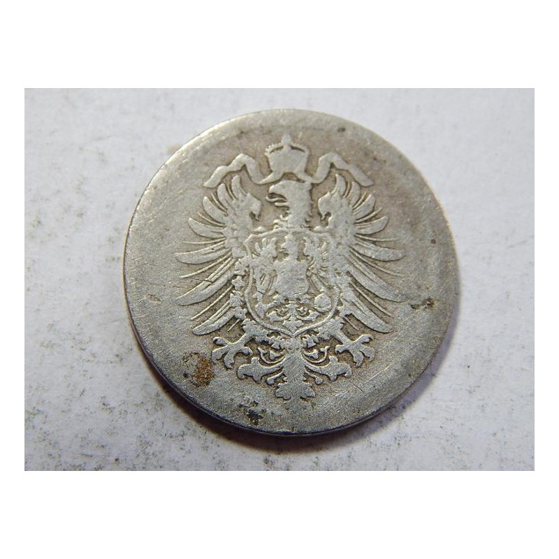 Německo Císařství 10 Pfennig 1876 D F č27213 Německo Císařství 10 Pfennig 1876 D F č27213