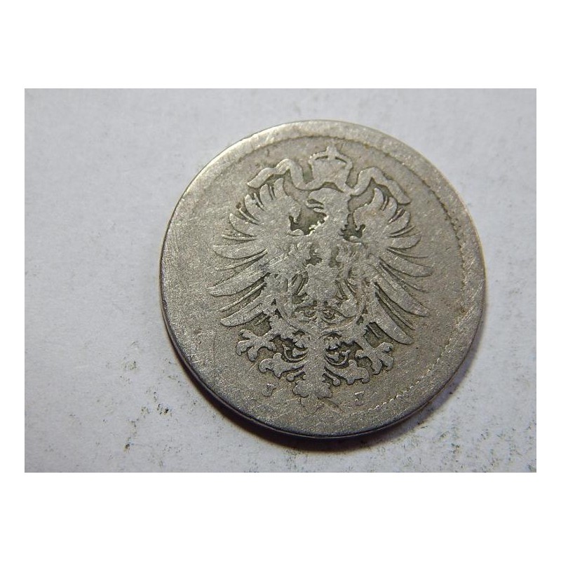 Německo Císařství 10 Pfennig 1876 J F č27201 Německo Císařství 10 Pfennig 1876 J F č27201