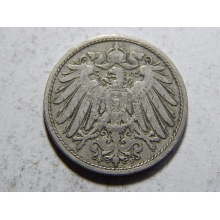 Německo Císařství 10 Pfennig 1900 F XF č27251 