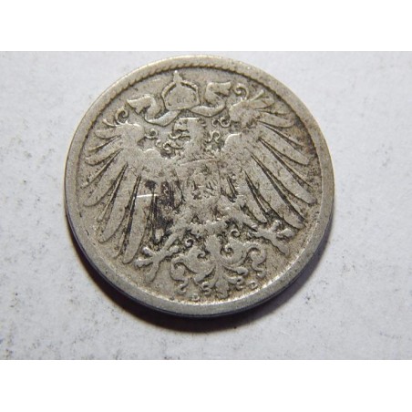 Německo Císařství 10 Pfennig 1896 D VF č27234 