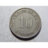 Německo Císařství 10 Pfennig 1900 A XF č27275 