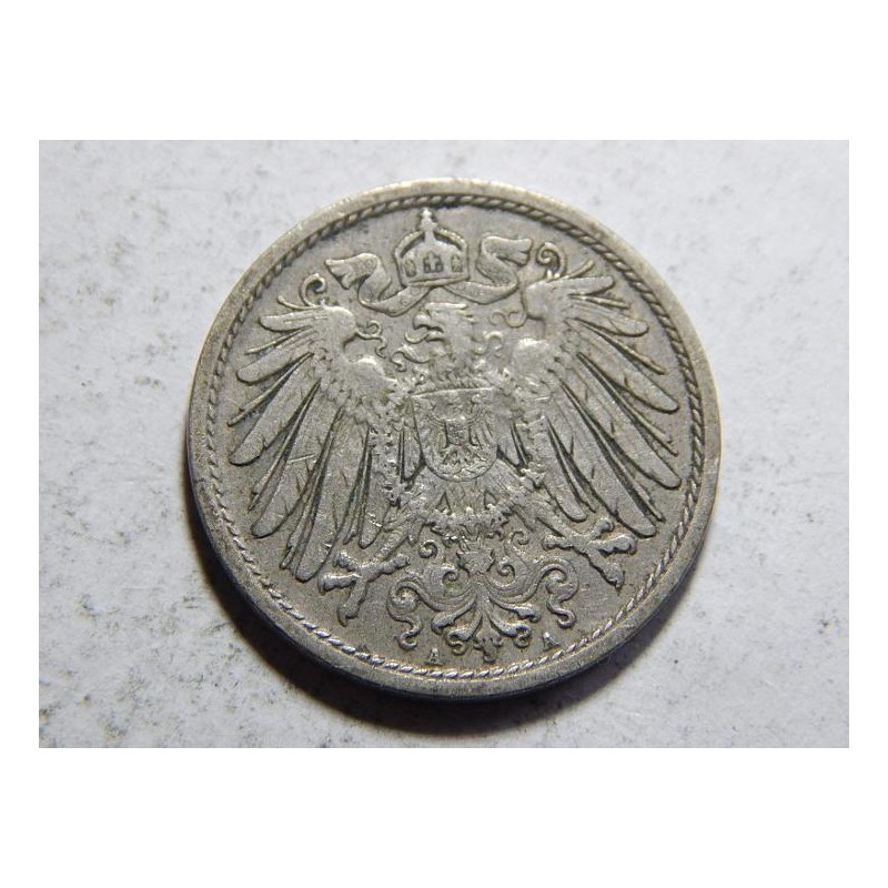 Německo Císařství 10 Pfennig 1902 A XF č27256 Německo Císařství 10 Pfennig 1902 A XF č27256