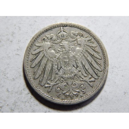 Německo Císařství 10 Pfennig 1902 A XF č27256
