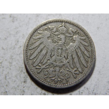 Německo Císařství 10 Pfennig 1902 A XF č27278 