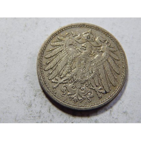 Německo Císařství 10 Pfennig 1913 J XF-UNC č27190 