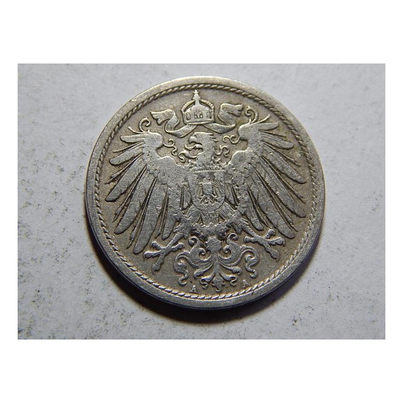 Německo Císařství 10 Pfennig 1907 A XF č27241 Německo Císařství 10 Pfennig 1907 A XF č27241