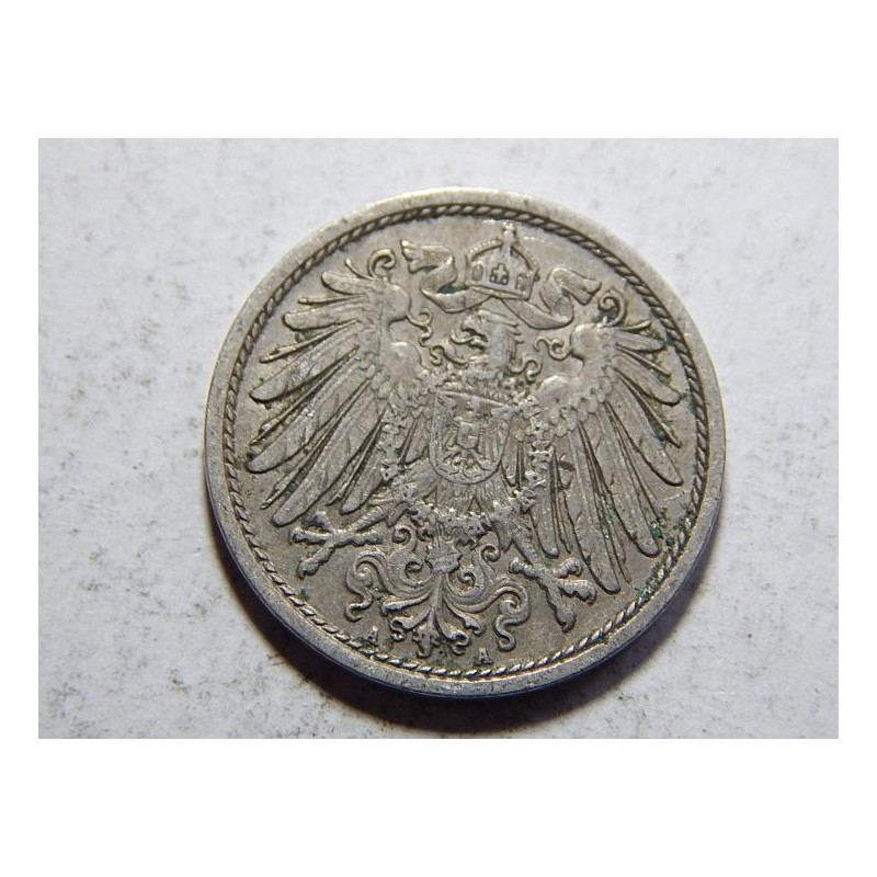 Německo Císařství 10 Pfennig 1911 A XF č27250 Německo Císařství 10 Pfennig 1911 A XF č27250