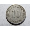 Německo Císařství 10 Pfennig 1911 A XF č27250 