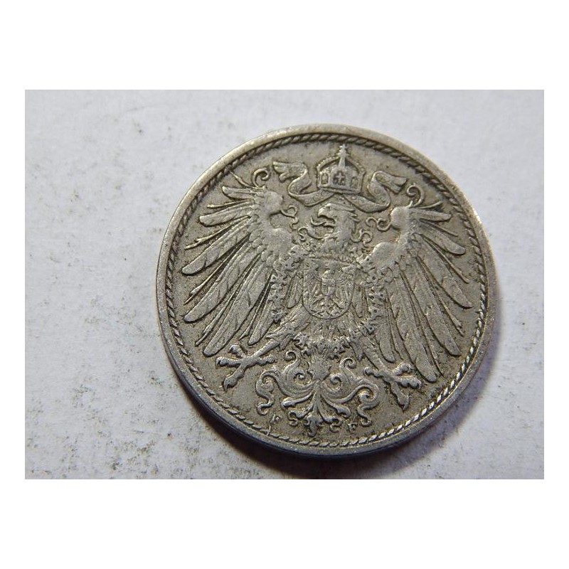 Německo Císařství 10 Pfennig 1913 F XF-UNC č27197 Německo Císařství 10 Pfennig 1913 F XF-UNC č27197