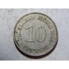 Německo Císařství 10 Pfennig 1914 E XF-UNC č27160 