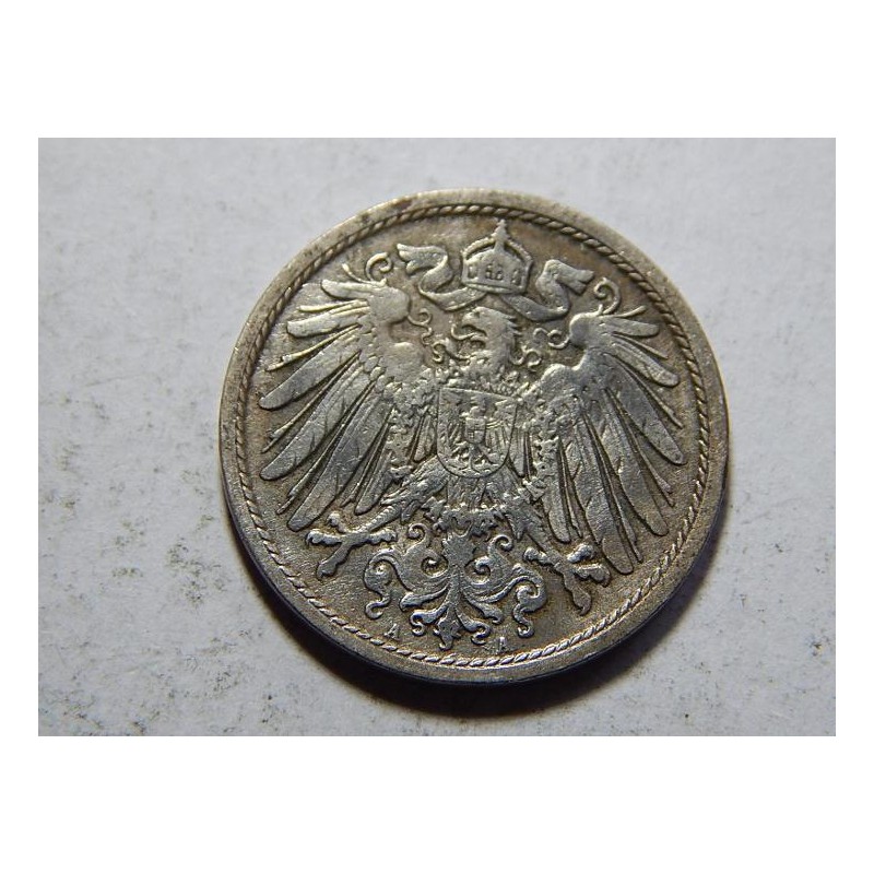 Německo Císařství 10 Pfennig 1907 A XF č27243 Německo Císařství 10 Pfennig 1907 A XF č27243