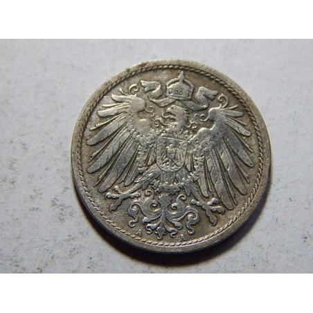 Německo Císařství 10 Pfennig 1907 A XF č27243 