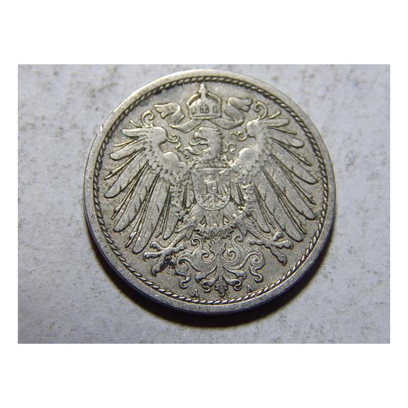 Německo Císařství 10 Pfennig 1908 A XF č27136 Německo Císařství 10 Pfennig 1908 A XF č27136