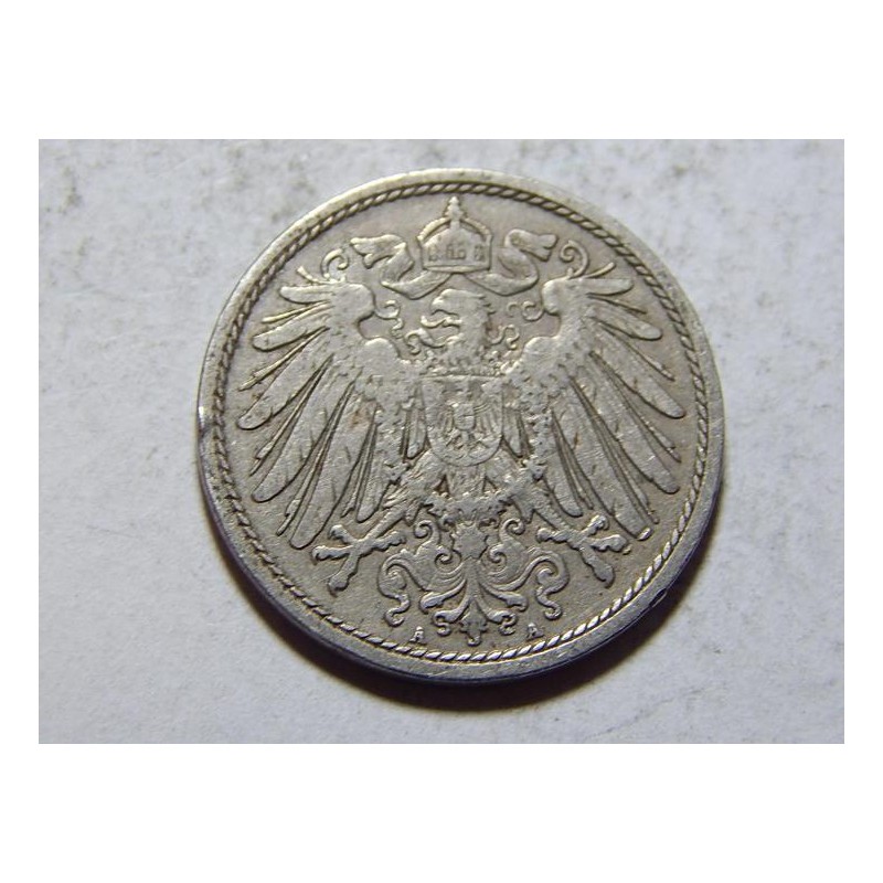 Německo Císařství 10 Pfennig 1910 A XF č27131 Německo Císařství 10 Pfennig 1910 A XF č27131