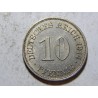 Německo Císařství 10 Pfennig 1914 E XF-UNC č27137 