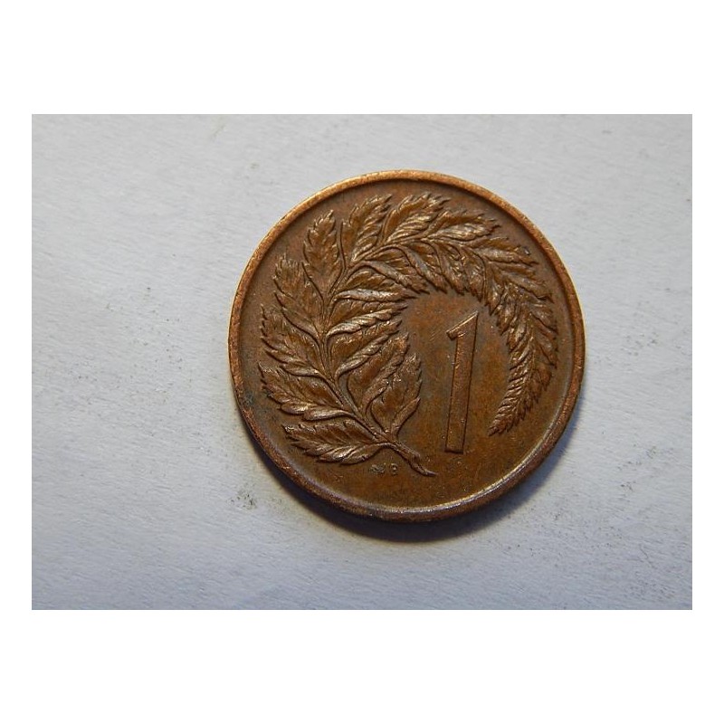 Nový Zealand 1 Cent 1975 XF-UNC č44204 Nový Zealand 1 Cent 1975 XF-UNC č44204
