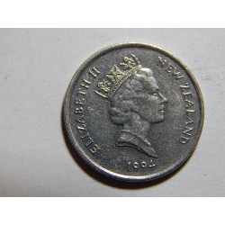 Nový Zealand 5 Cents 1994 XF č44143