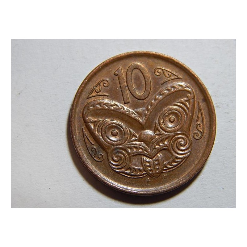 Nový Zealand 10 Cents 2006 UNC č44193 Nový Zealand 10 Cents 2006 UNC č44193