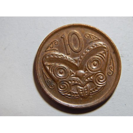 Nový Zealand 10 Cents 2006 UNC č44193 