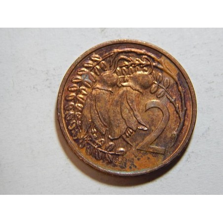 Nový Zealand 2 Cents 1987 XF č44199 