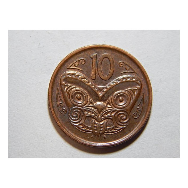 Nový Zealand 10 Cents 2012 UNC č44060 Nový Zealand 10 Cents 2012 UNC č44060