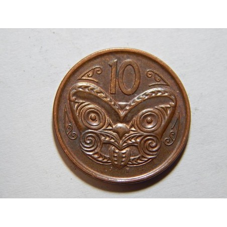 Nový Zealand 10 Cents 2012 UNC č44060 