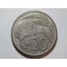 Nový Zealand 20 Cents 1980 XF č44015 