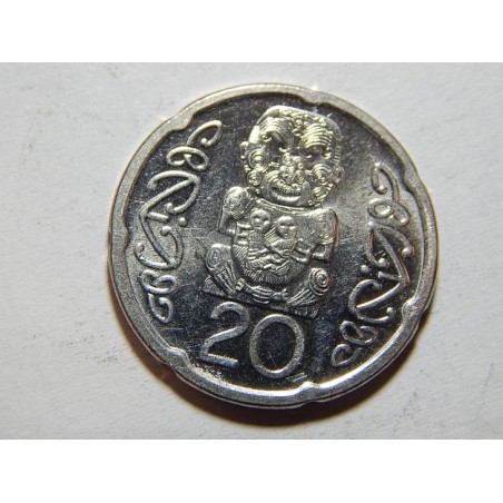 Nový Zealand 20 Cents 2008 UNC č44110 