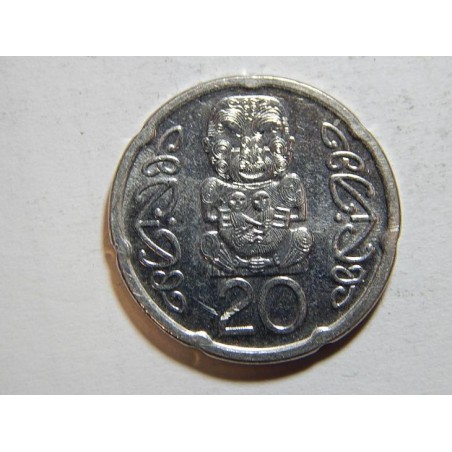 Nový Zealand 20 Cents 2008 UNC č44198 