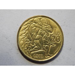 San Marino 20 Lire 1973 UNC č44309 