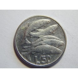 San Marino 50 Lire 1975 UNC č44291 
