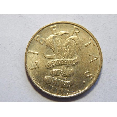 San Marino 200 Lire 1995 RRR UNC č44275 