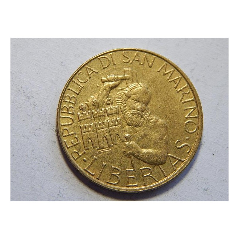 San Marino 200 Lire 1994 FAO RRR UNC č44308 San Marino 200 Lire 1994 FAO RRR UNC č44308