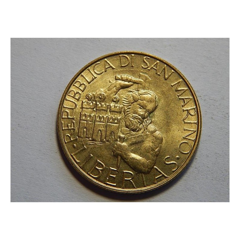 San Marino 200 Lire 1994 FAO RRR UNC č44289 San Marino 200 Lire 1994 FAO RRR UNC č44289